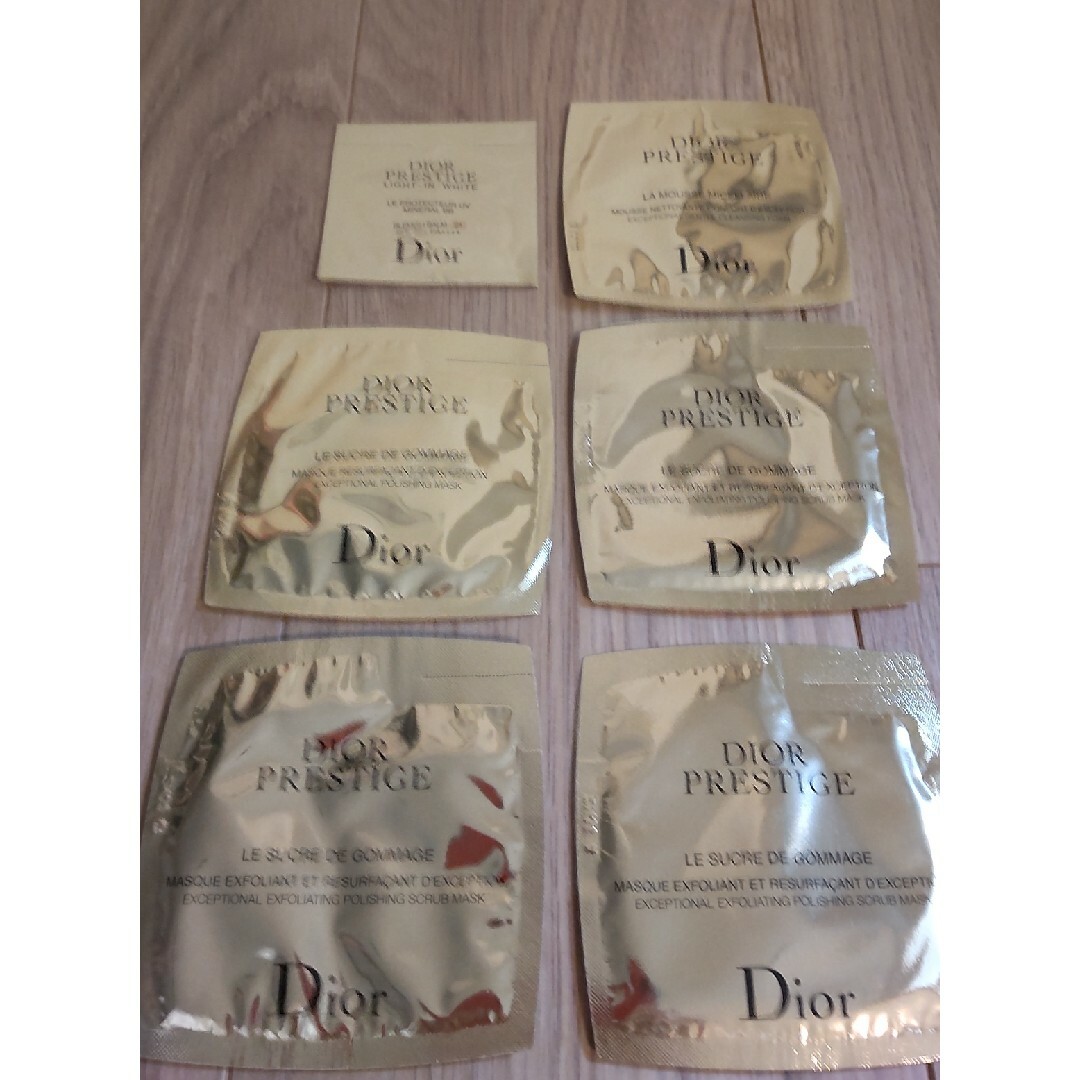 Dior(ディオール)のディオール　サンプル　プレステージルゴマージュ●プレステージラムース　洗顔料 コスメ/美容のスキンケア/基礎化粧品(洗顔料)の商品写真