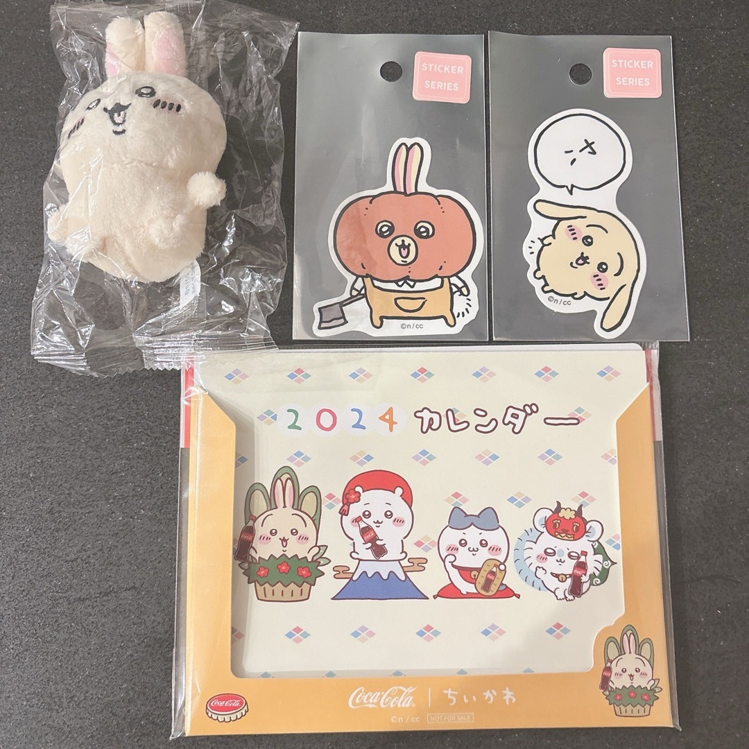 ちいかわ(チイカワ)のちいかわ うさぎ グッズ まとめ売り エンタメ/ホビーのおもちゃ/ぬいぐるみ(キャラクターグッズ)の商品写真