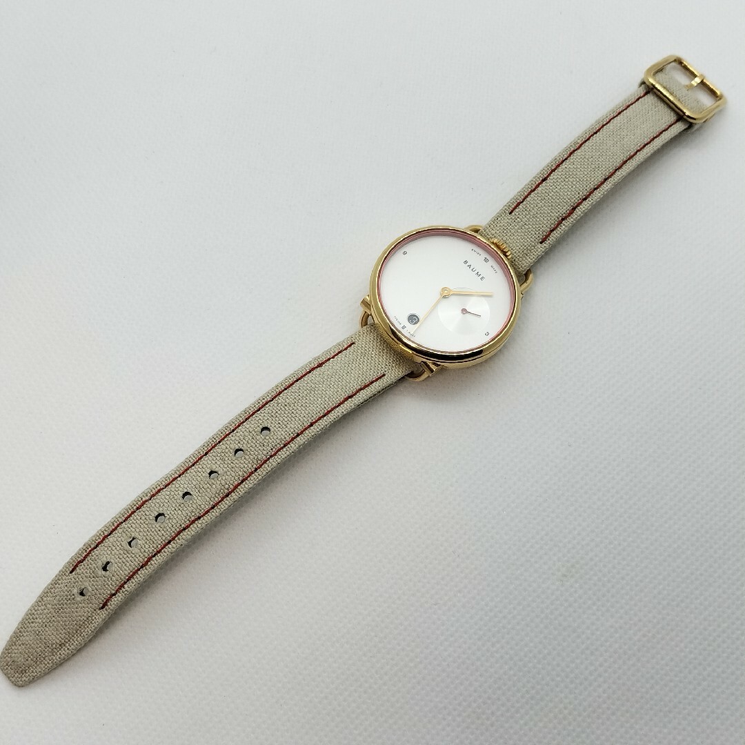 BAUME&MERCIER - 【美品】BAUME&MERCIERボームスモールセコンド箱保付 BAUME&MERCIER - 【美品】BAUME&MERCIERボームスモールセコンド箱保付