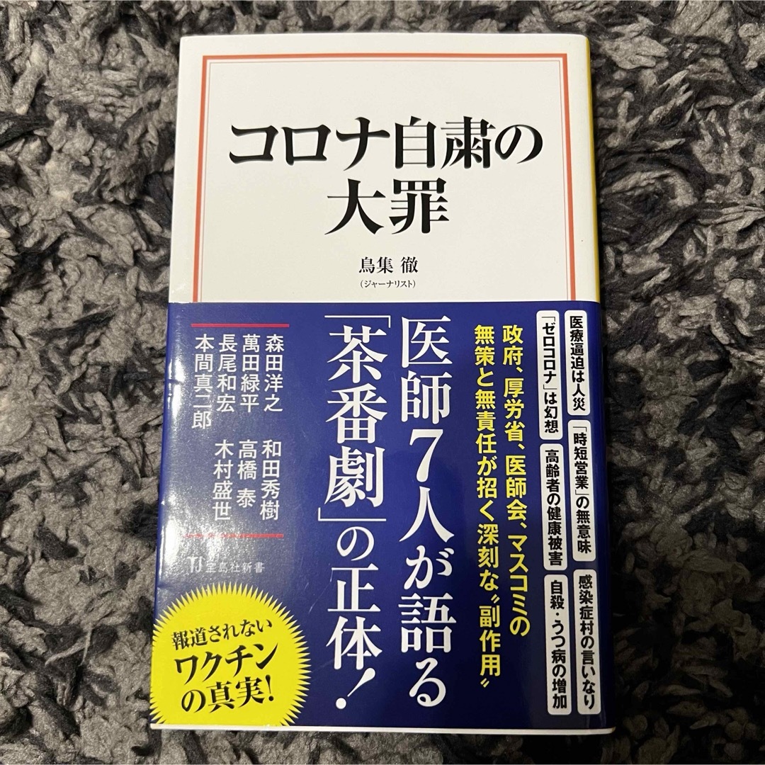 宝島社(タカラジマシャ)のコロナ自粛の大罪 エンタメ/ホビーの本(その他)の商品写真