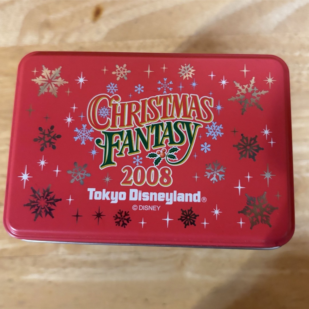 Disney(ディズニー)のディズニーランド　25周年　クリスマス　チョコレート缶 その他のその他(その他)の商品写真