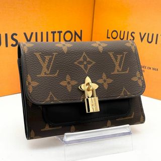 ルイヴィトン(LOUIS VUITTON)のルイヴィトン モノグラム ポルトフォイユ フラワー コンパクト 二つ折り財布(財布)