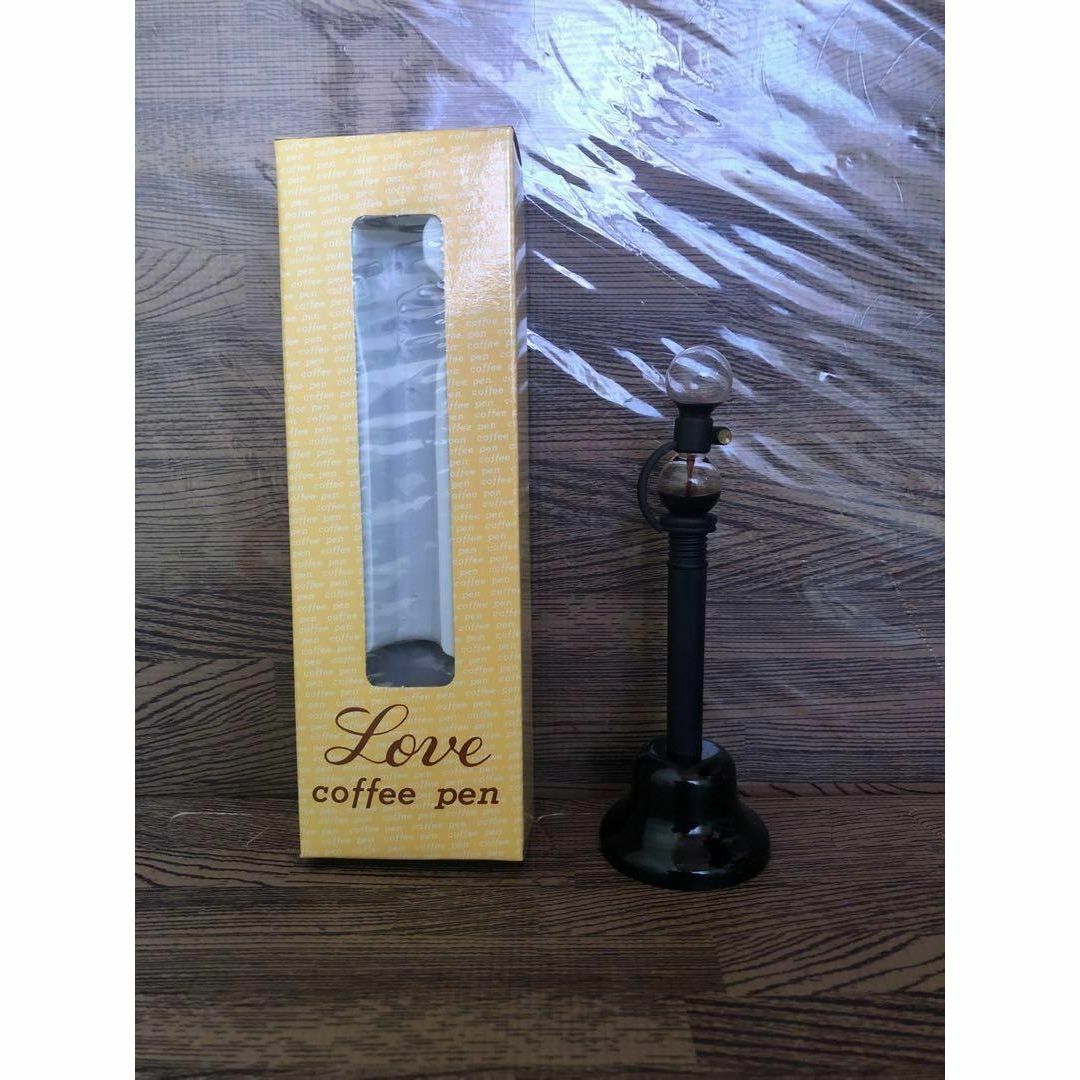 廃番品】サイフォンボールペン 箱付き 昭和レトロ コーヒー