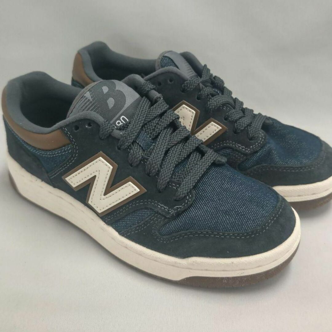 New Balance(ニューバランス)の【訳あり新品】ニューバランス BB480LAM デニムコレクション 22.5cm レディースの靴/シューズ(スニーカー)の商品写真