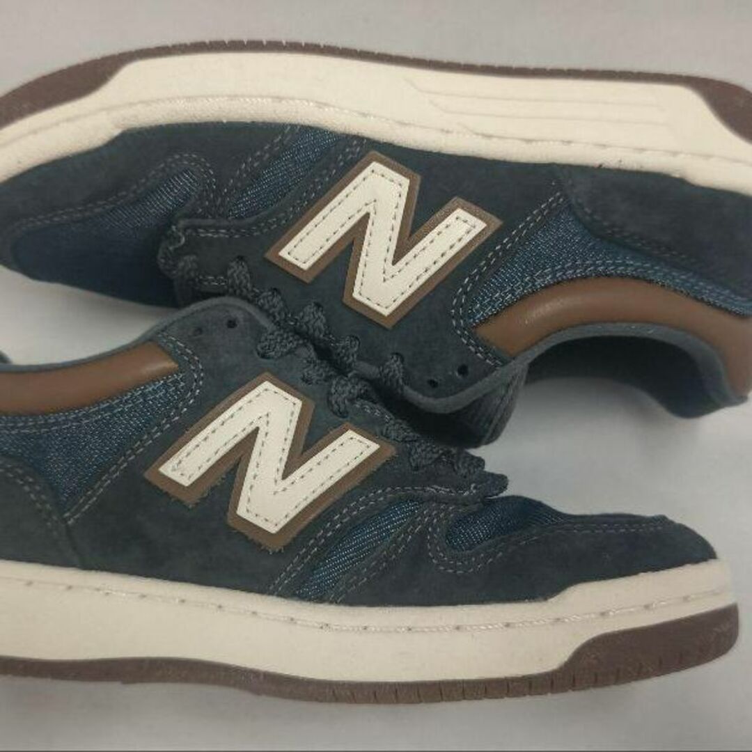 New Balance(ニューバランス)の【訳あり新品】ニューバランス BB480LAM デニムコレクション 22.5cm レディースの靴/シューズ(スニーカー)の商品写真