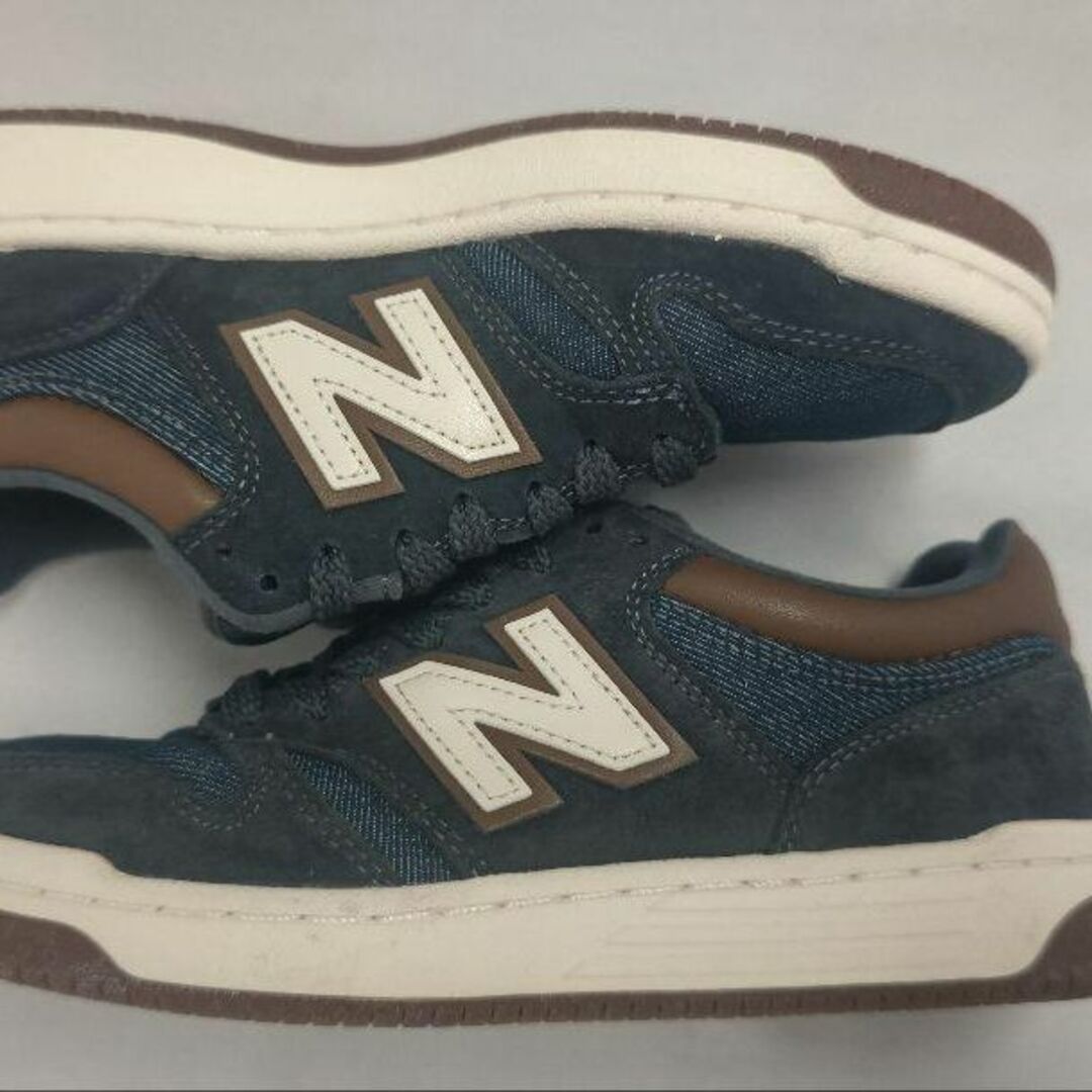 New Balance(ニューバランス)の【訳あり新品】ニューバランス BB480LAM デニムコレクション 22.5cm レディースの靴/シューズ(スニーカー)の商品写真