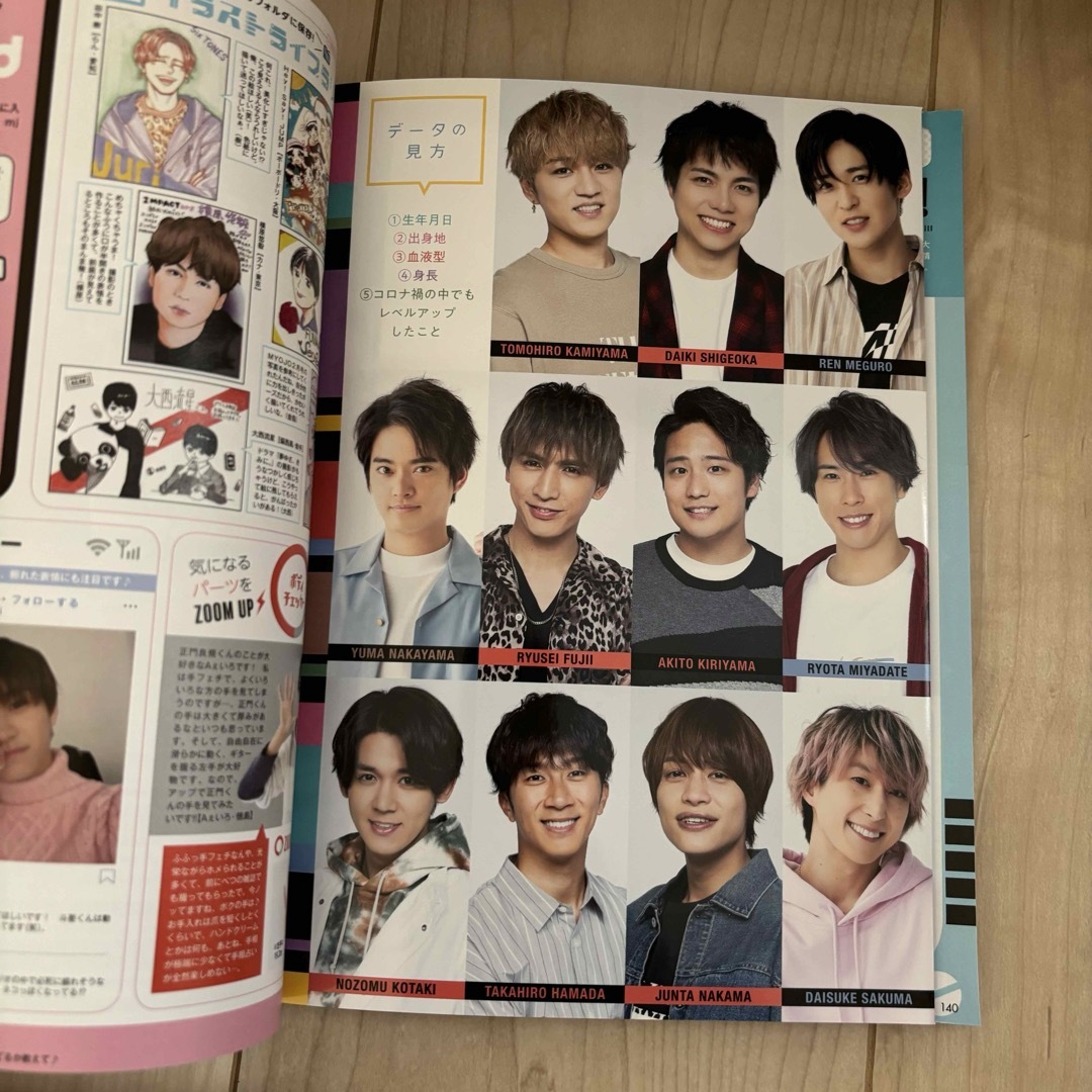 Johnny's(ジャニーズ)の明星 Myojo 2021 6月号 エンタメ/ホビーの雑誌(音楽/芸能)の商品写真