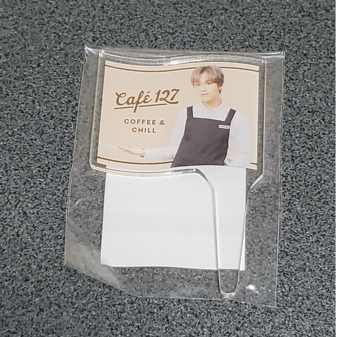 NCT127(エヌシーティー127)のNCT127 CAFE アクリルピック ヘチャン エンタメ/ホビーのタレントグッズ(アイドルグッズ)の商品写真