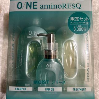 アミノレスキュー(aminoRESQ（AQUA NOA）)の本日限定値下◆新品アミノレスキュー　 シャンプー　トリートメント　ヘアオイル(シャンプー/コンディショナーセット)