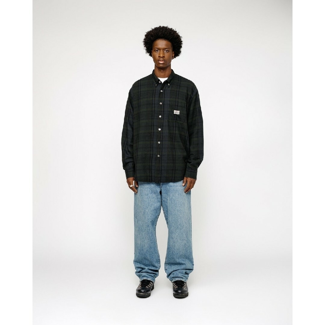 STUSSY - STUSSY OUR LEGACY WORK SHOP チェックシャツの通販 by