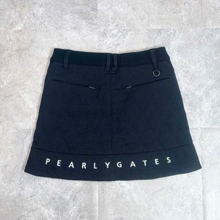 パーリーゲイツ(PEARLY GATES)のパーリーゲイツ ダイヤキルティングスカート ネイビー 0(ウエア)