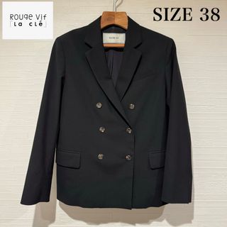 ルージュヴィフ(Rouge vif)のお洒落 ルージュヴィフ Rouge Vif ダブルジャケット 38 L(テーラードジャケット)