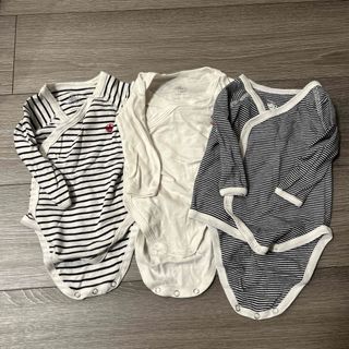 プチバトー(PETIT BATEAU)のプチバトー　肌着　新生児(肌着/下着)