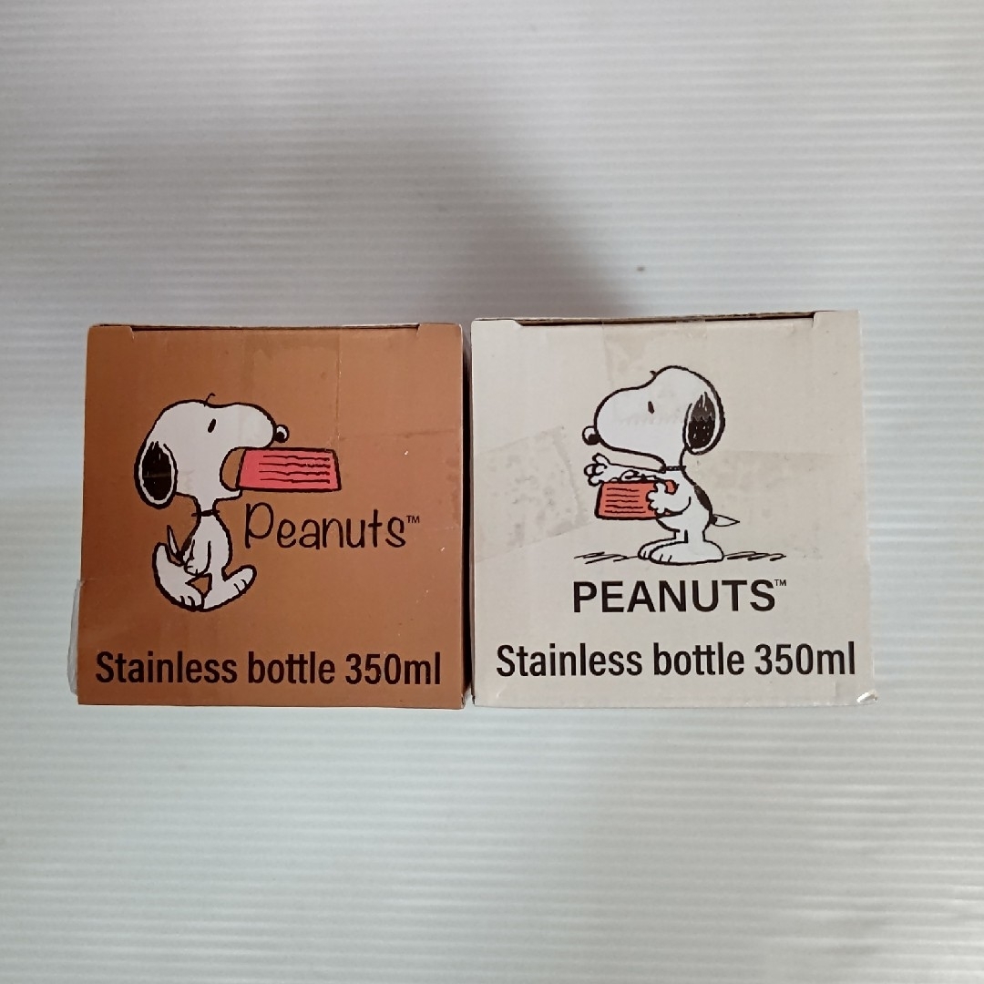 SNOOPY(スヌーピー)のスヌーピー ステンレスボトル  セット エンタメ/ホビーのおもちゃ/ぬいぐるみ(キャラクターグッズ)の商品写真