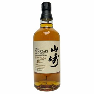 サントリー(サントリー)の山崎 18年 ミズナラ 100周年記念 700ml 48%(ウイスキー)