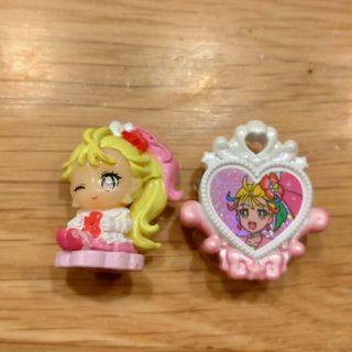 トロピカルージュプリキュア　バスボール　マスコット　フィギュア(キャラクターグッズ)