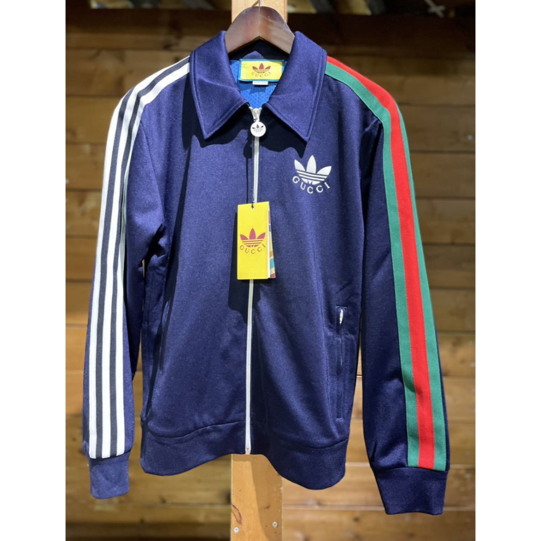 【GUCCI】 x 【adidas】 コラボ ジャージ Sサイズ、新品未使用品！ | フリマアプリ ラクマ