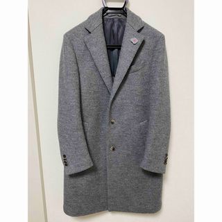 LARDINI - 美品 ラルディーニ チェスターコート 46 グレー