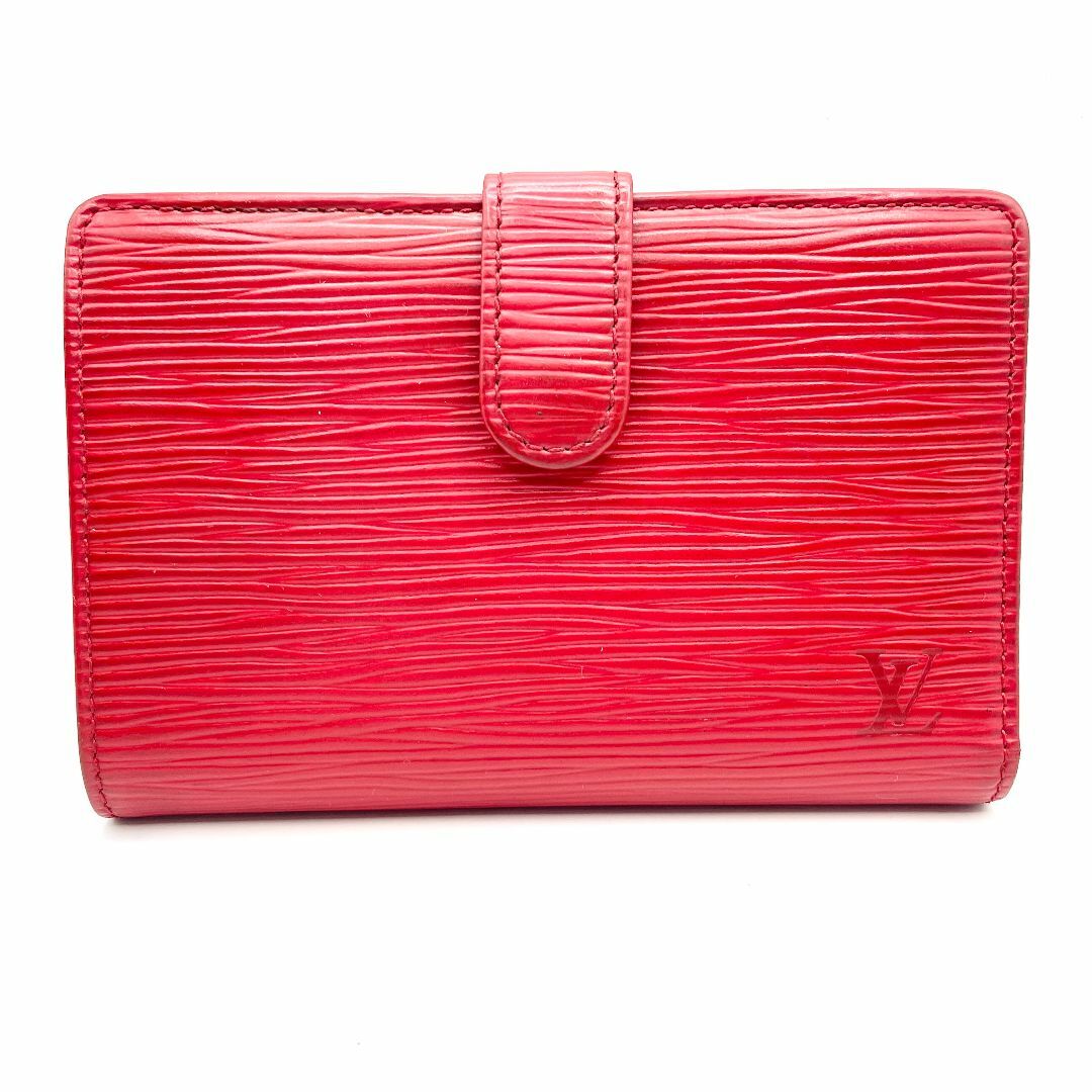 LOUIS VUITTON(ルイヴィトン)の【25】ルイヴィトン 財布 エピ 赤 ポルトフォイユ ヴィエノワ M63247 レディースのファッション小物(財布)の商品写真