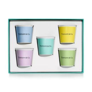 ティファニー(Tiffany & Co.)のティファニー エスプレッソ カップA ボーンチャイナ ５個セット ペーパーカップ(食器)