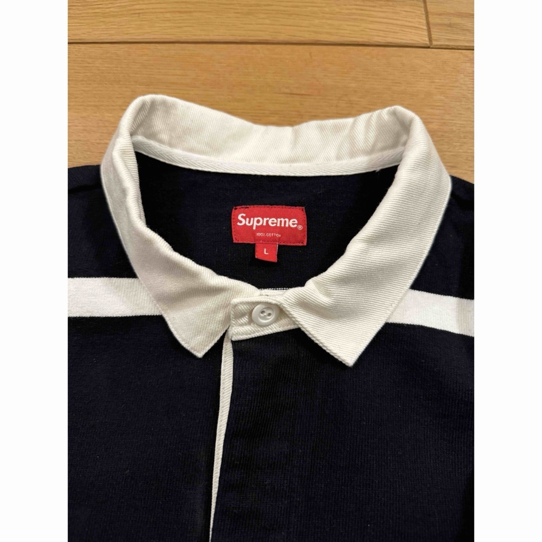 Supreme(シュプリーム)のSupreme Striped Rugby シュプリーム ストライプ　ラグビー スポーツ/アウトドアのスポーツ/アウトドア その他(ラグビー)の商品写真