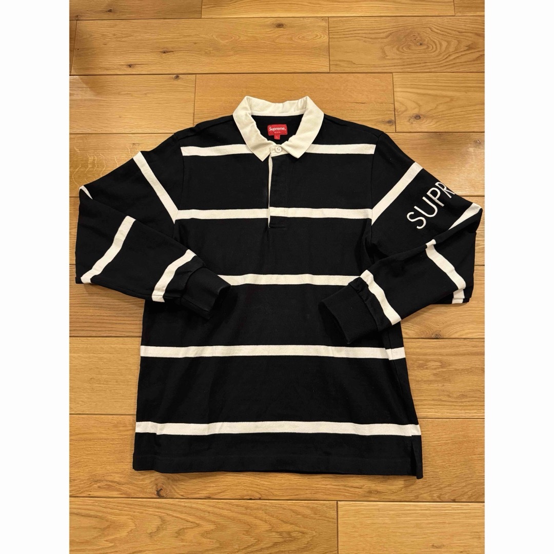 Supreme(シュプリーム)のSupreme Striped Rugby シュプリーム ストライプ　ラグビー スポーツ/アウトドアのスポーツ/アウトドア その他(ラグビー)の商品写真