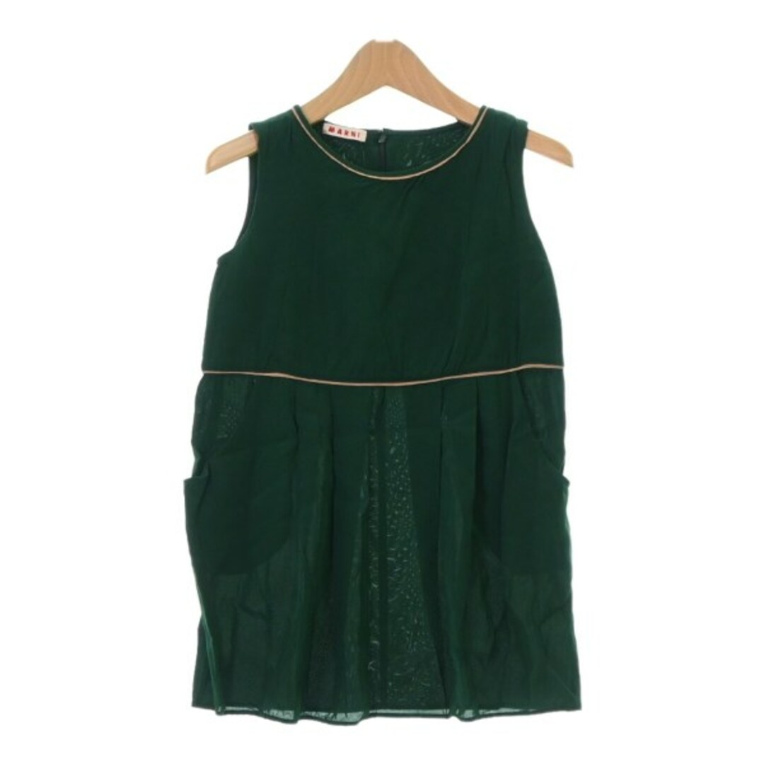 Marni(マルニ)のMARNI マルニ ワンピース（その他） 110 緑 【古着】【中古】 キッズ/ベビー/マタニティのキッズ服女の子用(90cm~)(ワンピース)の商品写真