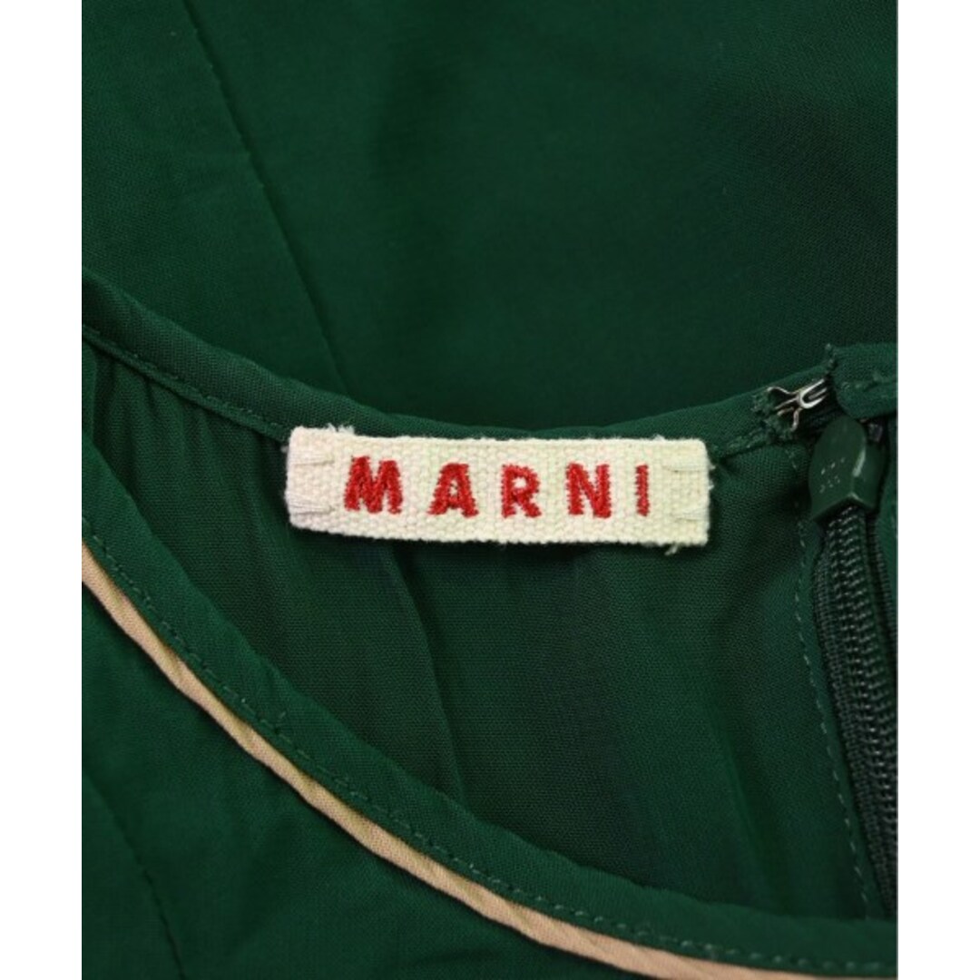 Marni(マルニ)のMARNI マルニ ワンピース（その他） 110 緑 【古着】【中古】 キッズ/ベビー/マタニティのキッズ服女の子用(90cm~)(ワンピース)の商品写真