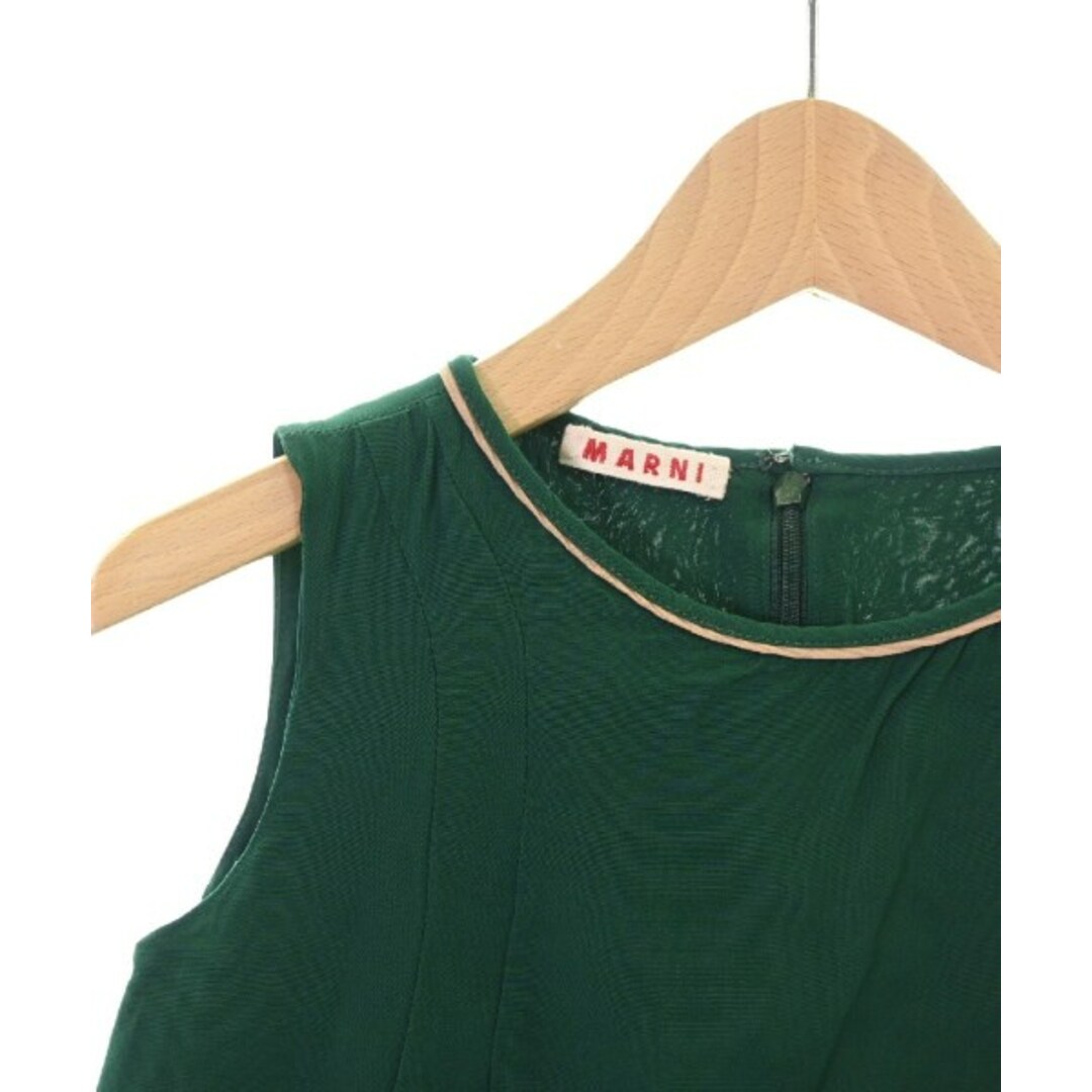 Marni(マルニ)のMARNI マルニ ワンピース（その他） 110 緑 【古着】【中古】 キッズ/ベビー/マタニティのキッズ服女の子用(90cm~)(ワンピース)の商品写真