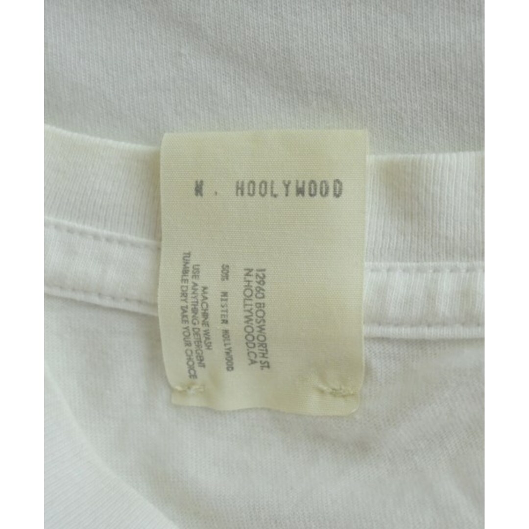 N.HOOLYWOOD(エヌハリウッド)のN.HOOLYWOOD エヌハリウッド Tシャツ・カットソー 36(S位) 白 【古着】【中古】 メンズのトップス(Tシャツ/カットソー(半袖/袖なし))の商品写真