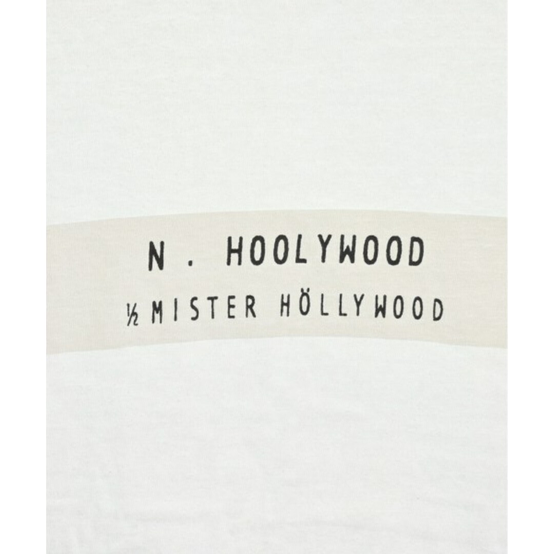 N.HOOLYWOOD(エヌハリウッド)のN.HOOLYWOOD エヌハリウッド Tシャツ・カットソー 36(S位) 白 【古着】【中古】 メンズのトップス(Tシャツ/カットソー(半袖/袖なし))の商品写真