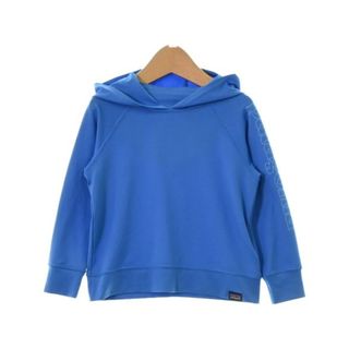 パタゴニア(patagonia)のpatagonia パタゴニア パーカー 2T 青系 【古着】【中古】(Tシャツ/カットソー)