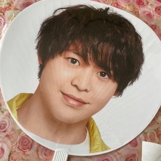 ヘイセイジャンプ(Hey! Say! JUMP)の新品未開封送料込み有岡大貴うちわHey!Say!JUMP Fab!(アイドルグッズ)