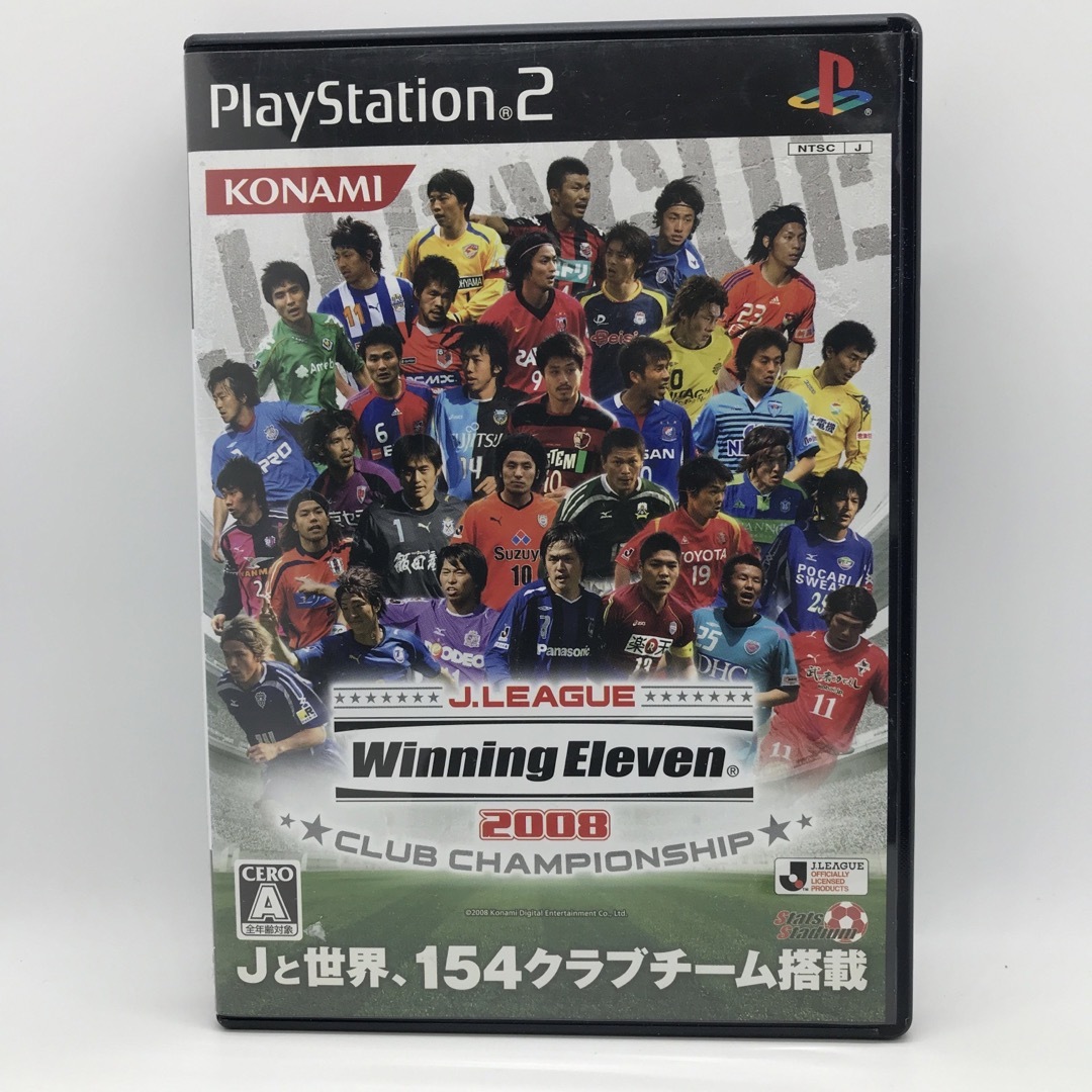 PlayStation2(プレイステーション2)のJリーグウイニングイレブン 2008 クラブチャンピオンシップ エンタメ/ホビーのゲームソフト/ゲーム機本体(家庭用ゲームソフト)の商品写真