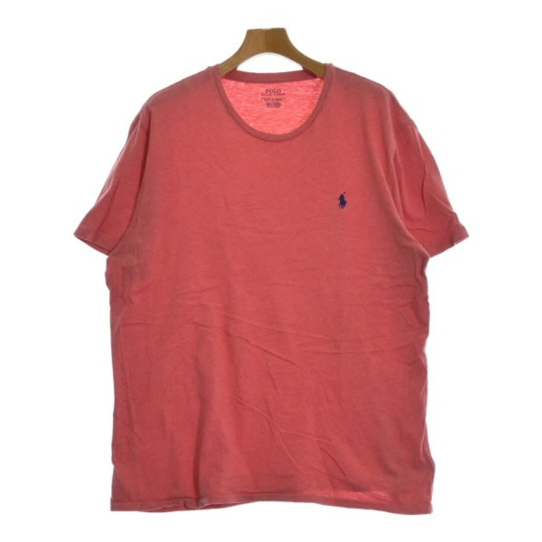 POLO RALPH LAUREN(ポロラルフローレン)のPolo Ralph Lauren Tシャツ・カットソー XL ピンク 【古着】【中古】 メンズのトップス(Tシャツ/カットソー(半袖/袖なし))の商品写真