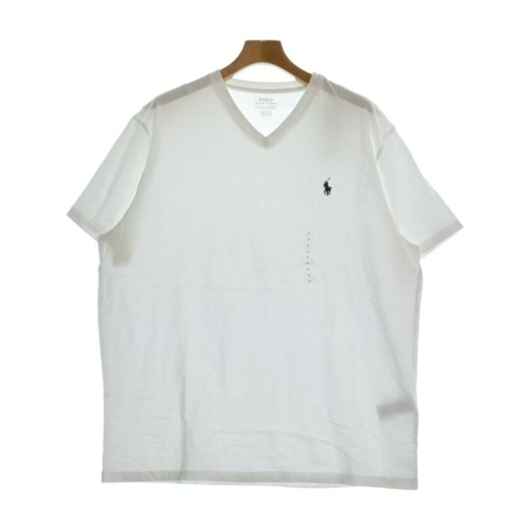 POLO RALPH LAUREN(ポロラルフローレン)のPolo Ralph Lauren Tシャツ・カットソー XL 白 【古着】【中古】 メンズのトップス(Tシャツ/カットソー(半袖/袖なし))の商品写真