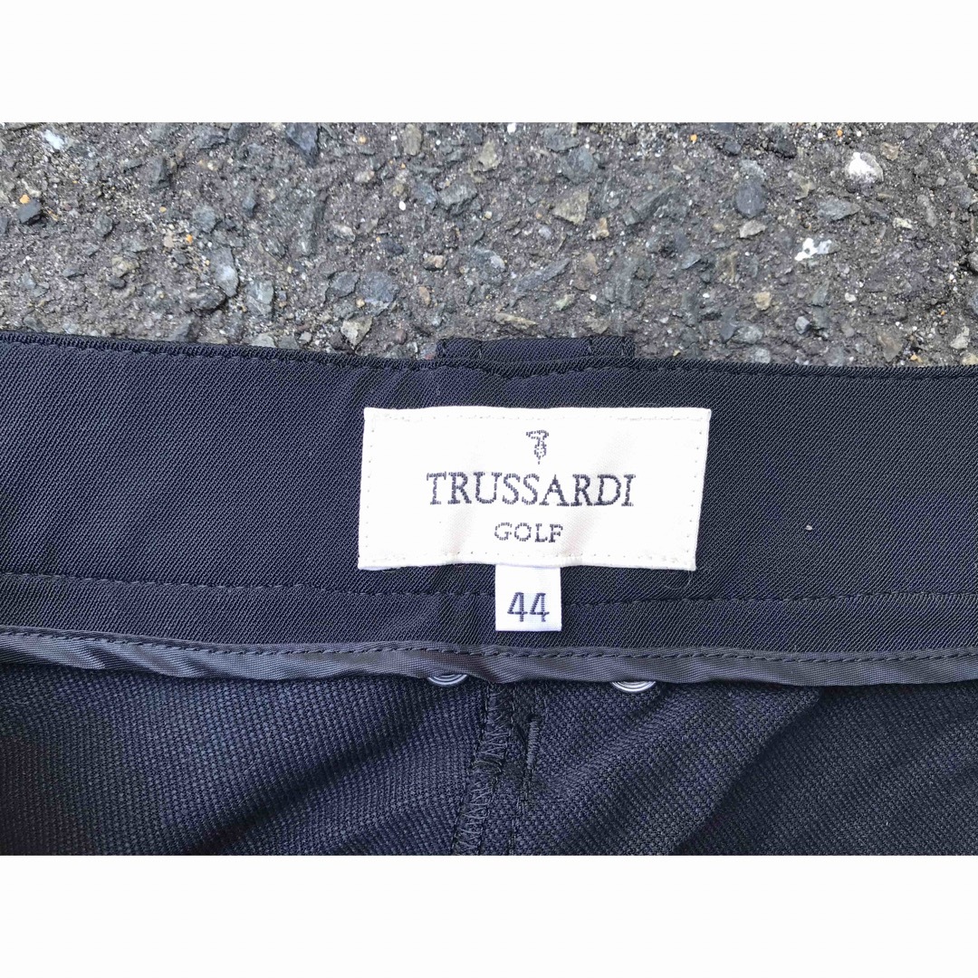 Trussardi(トラサルディ)の値下げ TRUSSARDI GOLF pants 44 BK スポーツ/アウトドアのゴルフ(ウエア)の商品写真