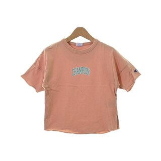 チャンピオン(Champion)のCHAMPION チャンピオン Tシャツ・カットソー 130 ピンク 【古着】【中古】(Tシャツ/カットソー)