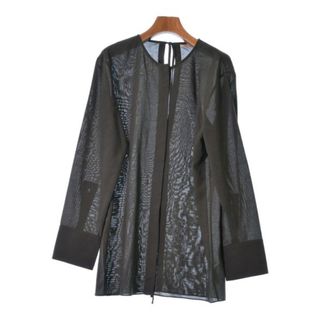 ニナリッチ(NINA RICCI)のNINA RICCI ニナリッチ カジュアルシャツ 36(XS位) カーキ 【古着】【中古】(シャツ/ブラウス(長袖/七分))