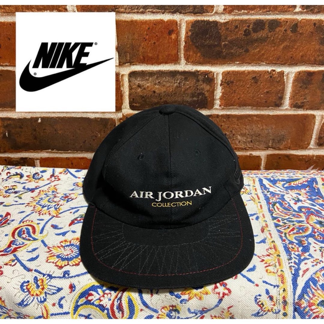 Jordan Brand（NIKE）(ジョーダン)の90s NIKE ナイキ JORDAN ジョーダン CAP キャップ 刺繍 メンズの帽子(キャップ)の商品写真