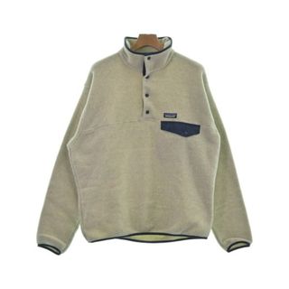 パタゴニア(patagonia)のpatagonia パタゴニア スウェット M ライトグレー 【古着】【中古】(スウェット)