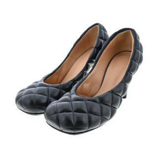 ボッテガヴェネタ(Bottega Veneta)のBOTTEGA VENETA パンプス EU37(23.5cm位) 黒 【古着】【中古】(ハイヒール/パンプス)