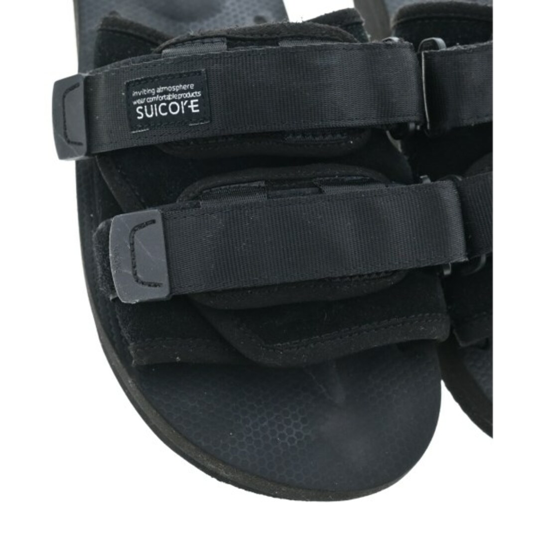 suicoke(スイコック)のSuicoke スイコック サンダル 25cm 黒 【古着】【中古】 レディースの靴/シューズ(サンダル)の商品写真