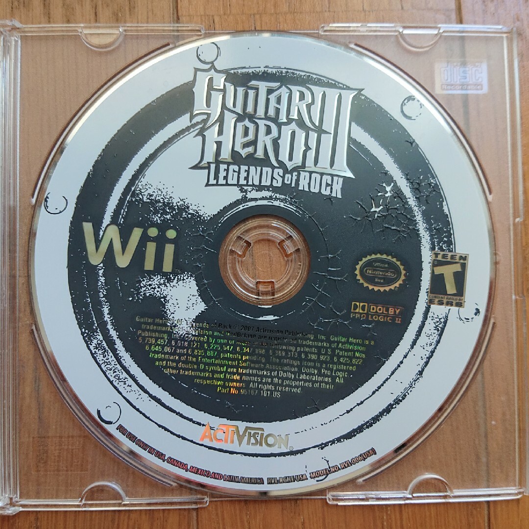 Wii(ウィー)のWii 北米版 ギターヒーロー3 レジェンド オブ ロック エンタメ/ホビーのゲームソフト/ゲーム機本体(家庭用ゲームソフト)の商品写真