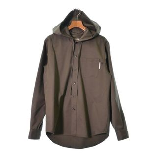 マルニ(Marni)のMARNI マルニ カジュアルシャツ 44(S位) カーキ 【古着】【中古】(シャツ)