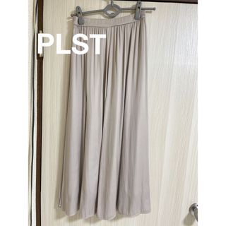 プラステ(PLST)のPLST◆美品◆ドレッシーロング丈スカート送料込み(ロングスカート)