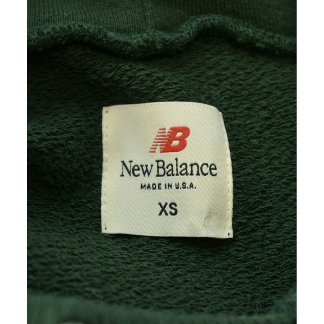 New Balance(ニューバランス)のNew Balance ニューバランス パーカー XS 緑 【古着】【中古】 メンズのトップス(パーカー)の商品写真