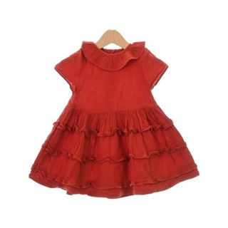 プチバトー(PETIT BATEAU)のPETIT BATEAU プチバトー ワンピース（その他） 95 赤 【古着】【中古】(ワンピース)