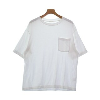 Tシャツ/カットソー(半袖/袖なし)COMOLI 21SS新作 ウール天竺半袖クルー ボーダー サイズ3 新品未使用