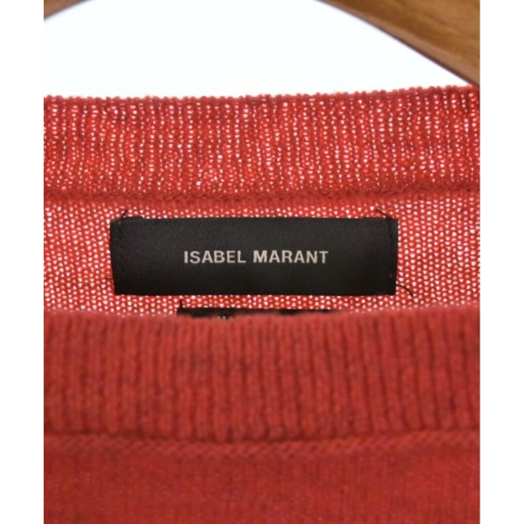 Isabel Marant(イザベルマラン)のISABEL MARANT イザベルマラン ニット・セーター 36(XS位) 赤 【古着】【中古】 レディースのトップス(ニット/セーター)の商品写真